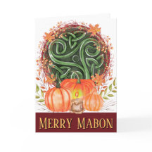 Calabazas de otoño de Merry Mabon