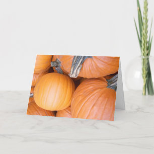 Tarjeta "calabazas" Hallowe’en