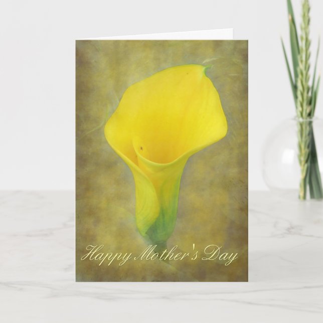 Tarjeta Calalily, el día de la madre (Anverso)