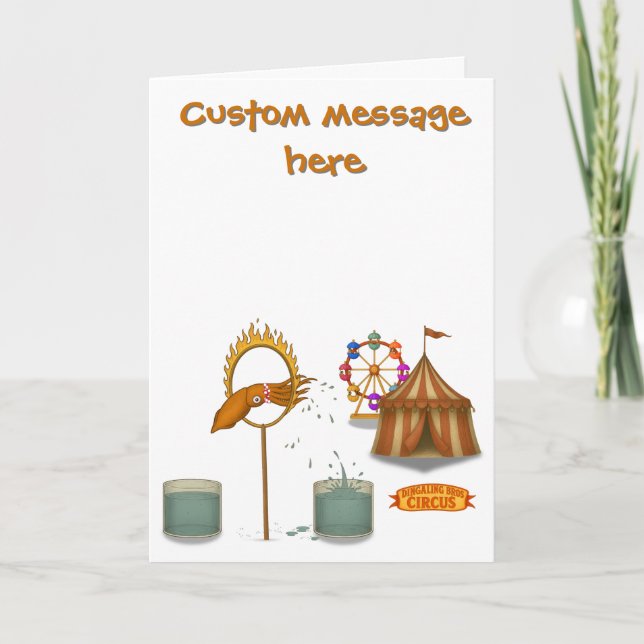 Tarjeta Calamar Squirty (Anverso)