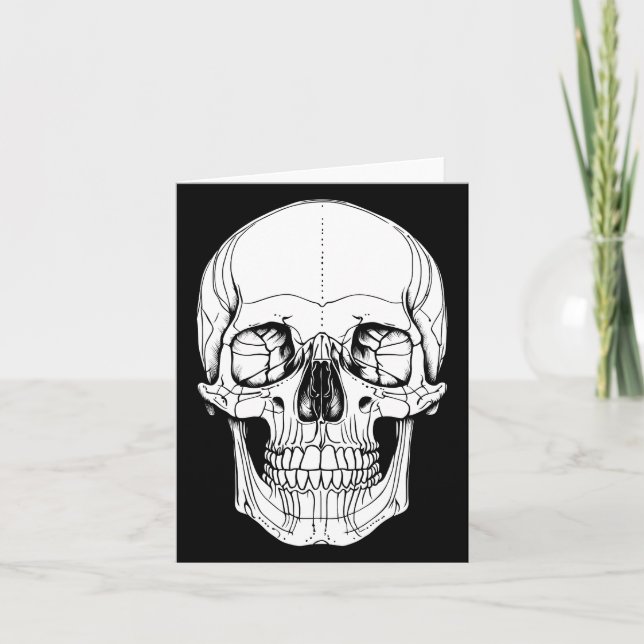 Tarjeta Calavera (Anverso)