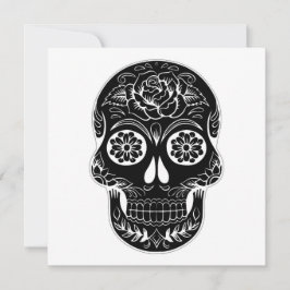 Tarjeta Calavera del Día de Muertos