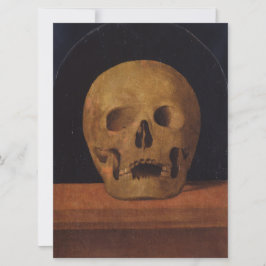 Tarjeta Calavera humana (por Mariotto Albertinelli)
