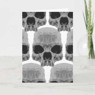 Tarjeta Calaveras de gótico