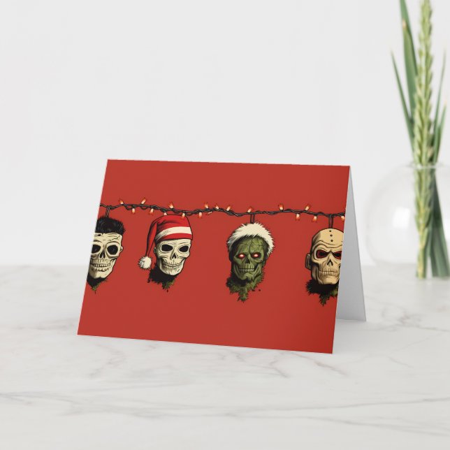 Tarjeta Calaveras de la temporada (Anverso)