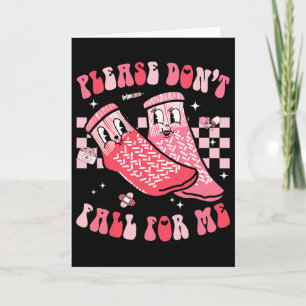 Tarjeta Calcetines Antideslizantes Nurse Valentine Por Fav
