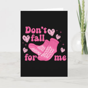 Tarjeta Calcetines Antideslizantes Nurse Valentine Por Fav