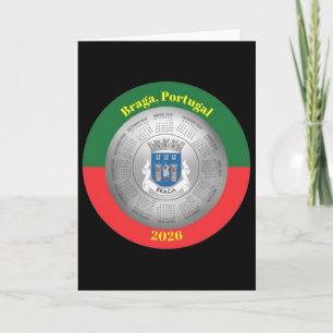 Tarjeta Calendario 2026 Fans Ciudad de Plata Cresta Braga 
