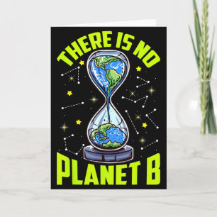 Tarjeta Calentamiento Global Salva La Tierra No Hay Planet