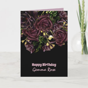 Tarjeta CALIDAD PRESUPUESTARIO CUALQUIER OCASIÓN Floral
