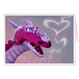 Tarjeta caliente del dragón de Smokin