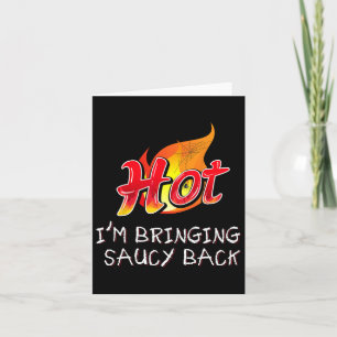 Tarjeta Caliente Estoy Extra Picante Caliente Salsa de Tac
