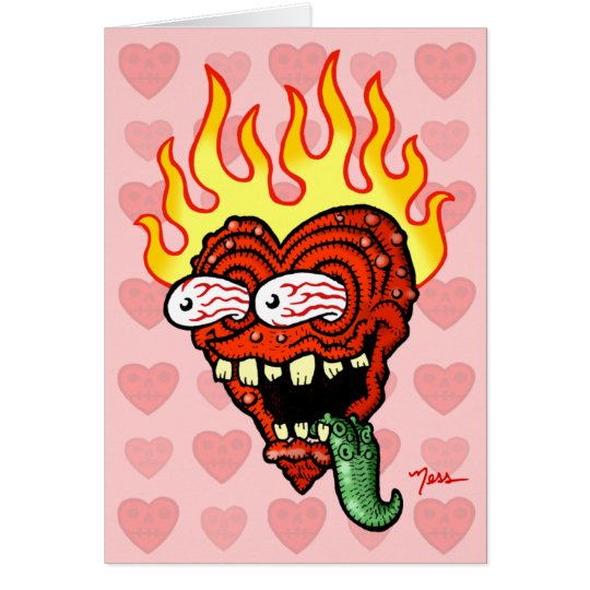 Tarjeta ¡Caliente para usted!