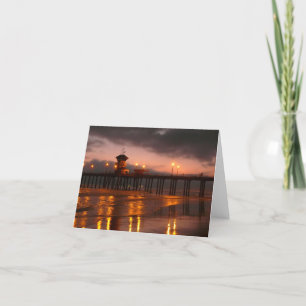 Tarjeta California Sunset en Huntington Beach