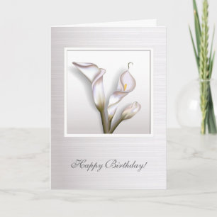Tarjeta Calla Bouquet Card