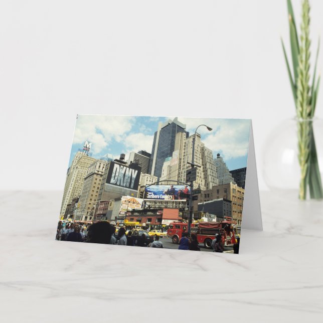 Tarjeta Calle 42 de Manhattan (Anverso)