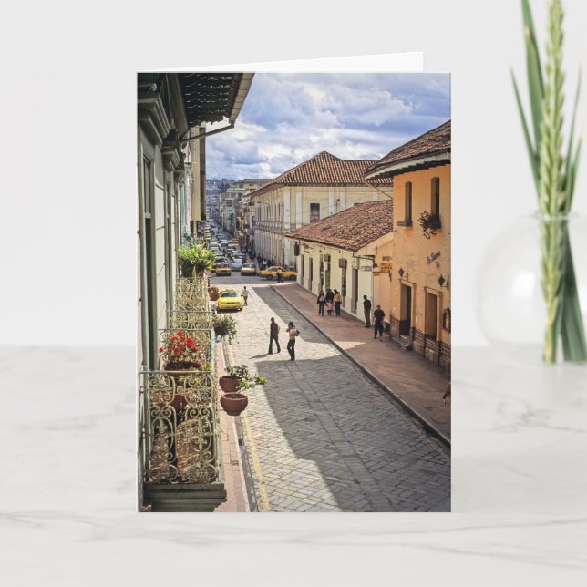 Tarjeta Calle Cuenca (Anverso)