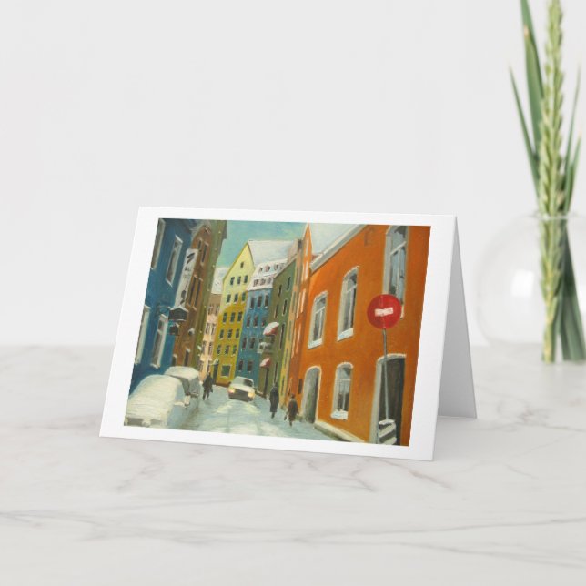 Tarjeta Calle de Rataskaevu, Tallinn Estonia (Anverso)