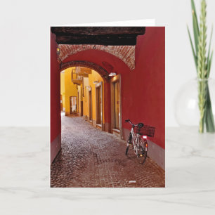 Tarjeta Calle italiana