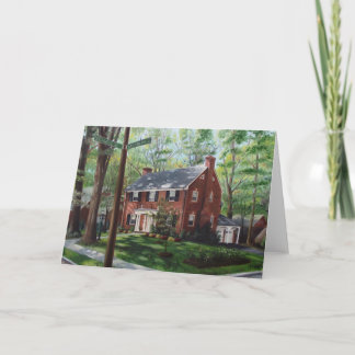 Tarjeta Calle Woodberry (tarjeta)