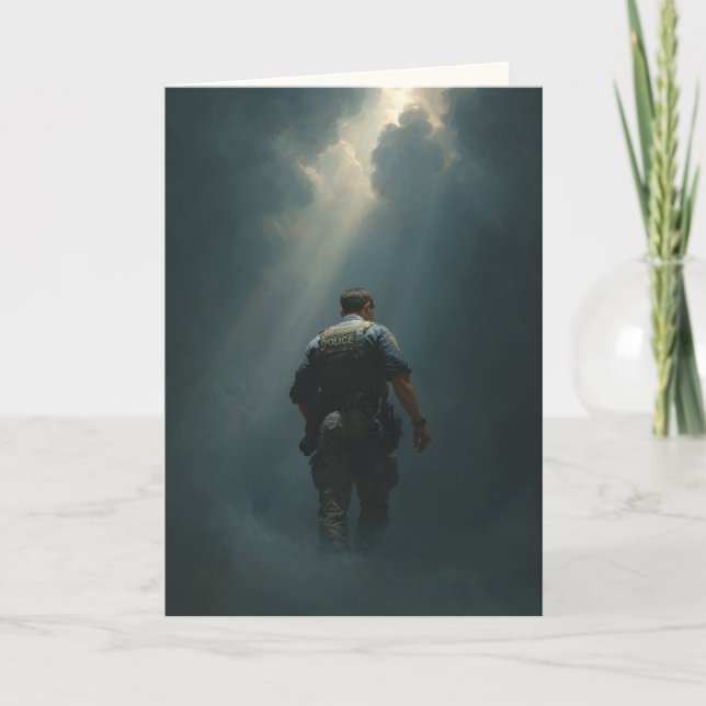 Tarjeta "Called Home by Light" Sympathy Card (Anverso)