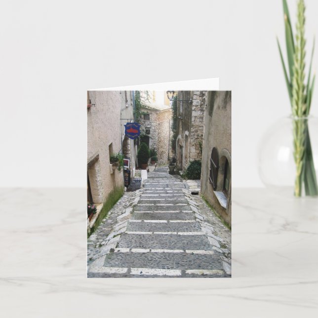 Tarjeta Callejón en San Pablo, Francia (Anverso)