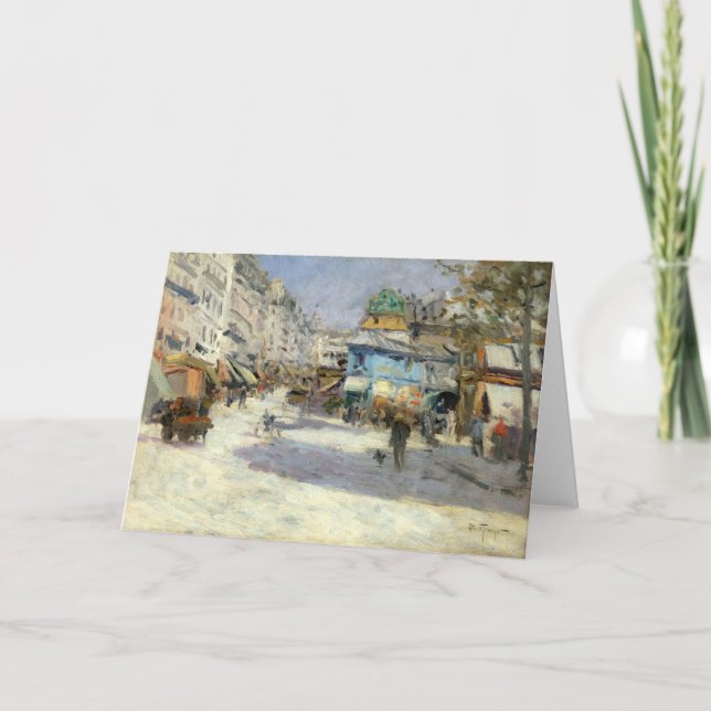 Tarjeta Calles de París | Louis Abel-Truchet (Anverso)