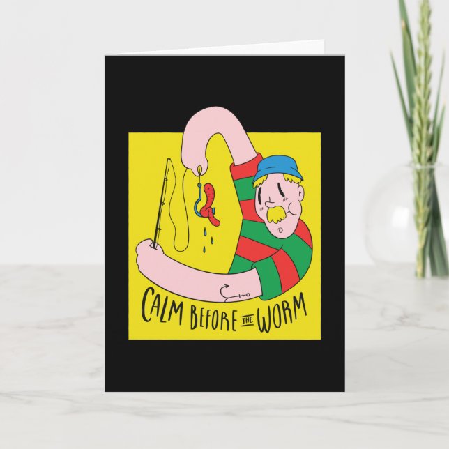 Tarjeta Calma antes del gusano (Anverso)