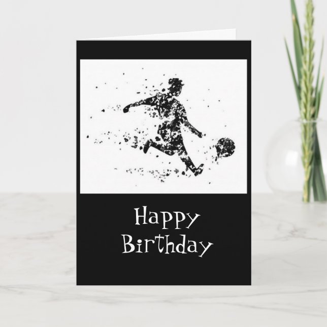 Tarjeta Calorías de pastel de cumpleaños de chocolate con  (Anverso)