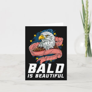 Tarjeta Calvo Es Hermoso 4 De Julio Patriótico Águila Usa