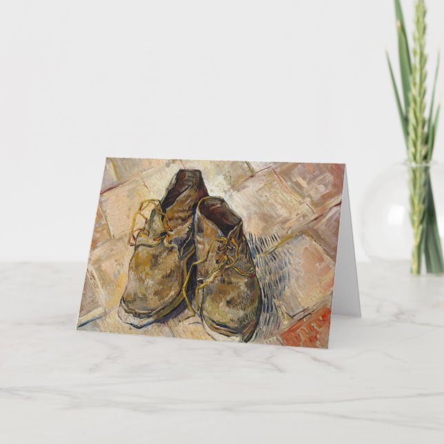 Tarjeta Calzado | Vincent van Gogh (Anverso)