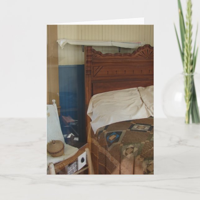 Tarjeta Cama antigua (Anverso)