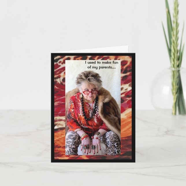 Tarjeta Cama de padres a las 21:30 (Anverso)