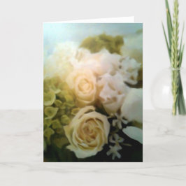 Tarjeta Cama De Rosas