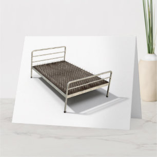 Tarjeta Cama De Uñas Aisladas