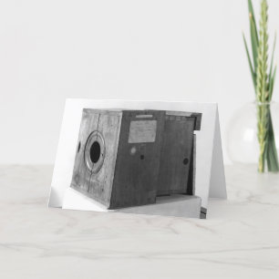 Tarjeta Cámara de José Nicephore Niepce, c.1816-22