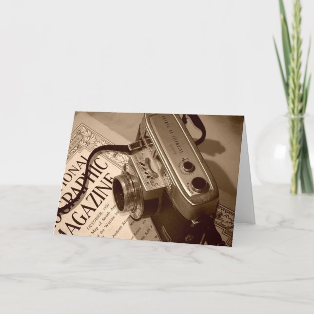 Tarjeta cámara del abuelo (Anverso)