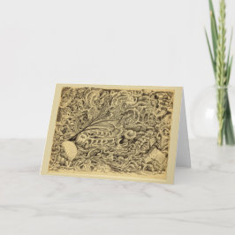 Tarjeta Cámara enferma, por Brian Benson.