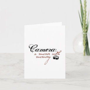 Tarjeta Cámara: Espejo con memoria