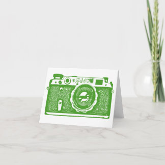 Tarjeta Cámara rusa soviética - Aguacate