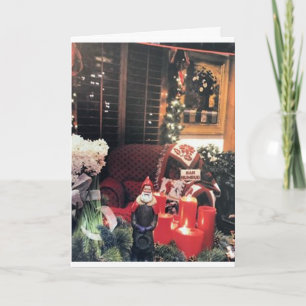 TARJETA CAMBIANDO DE ÁRBOL PARA DECIR FELIZ NAVIDAD DE "YO