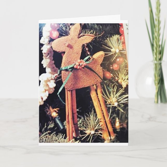 TARJETA CAMBIANDO DE ÁRBOL PARA DECIR FELIZ NAVIDAD DE "YO (Anverso)