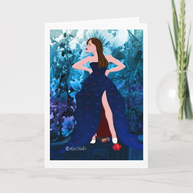 Tarjeta Cambiar el diseño creativo de LeeMarie (Anverso)