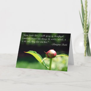 Tarjeta Cambiar el mundo