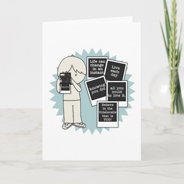 Tarjeta Cambiar en un instante (Anverso)