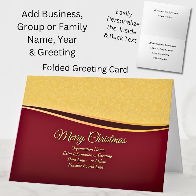 Tarjeta Cambiar todo el Fiesta de Navidades de la organiza (Subido por el creador)