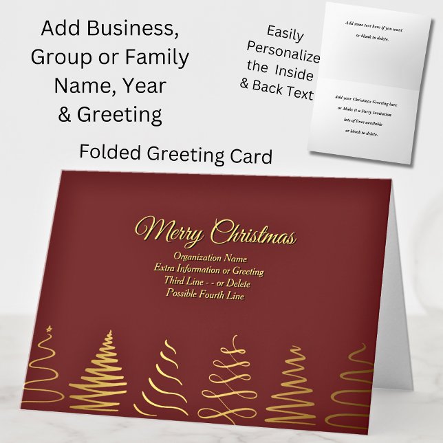 Tarjeta Cambiar todo el texto, saludar a los Navidades de  (Subido por el creador)