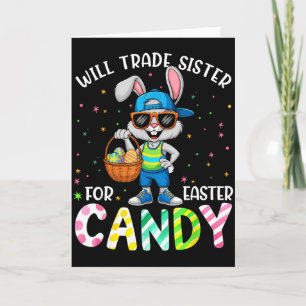 Tarjeta Cambiaré Hermana Por Dulces De Pascua De Pascua Pa