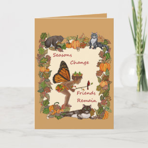 Tarjeta Cambio de las estaciones