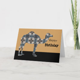 Tarjeta Camel Feliz Cumpleaños